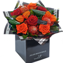 Julien Macdonald Dazzling Autumn Rose Hand tied