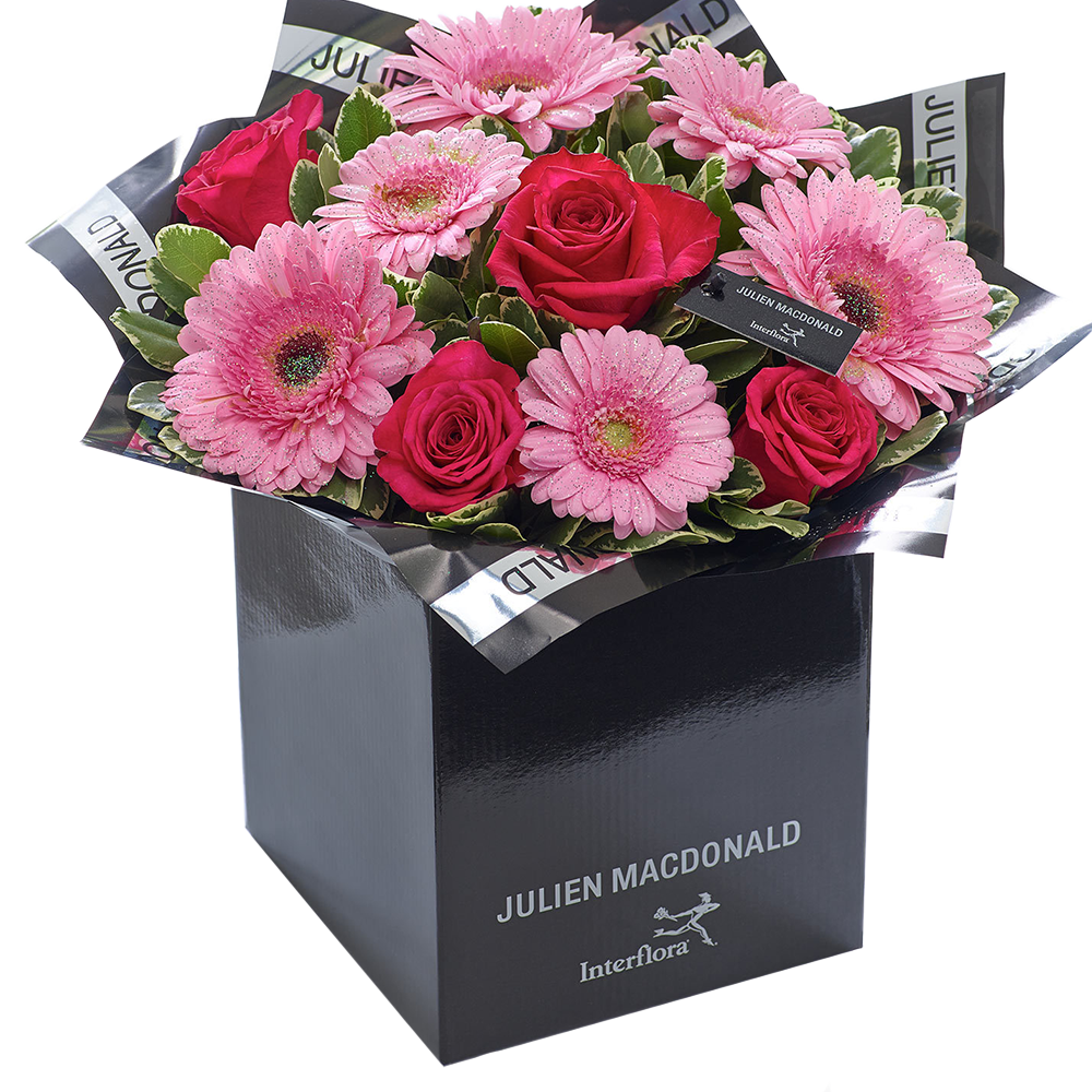 Julien Macdonald Dazzling Autumn Rose Hand tied