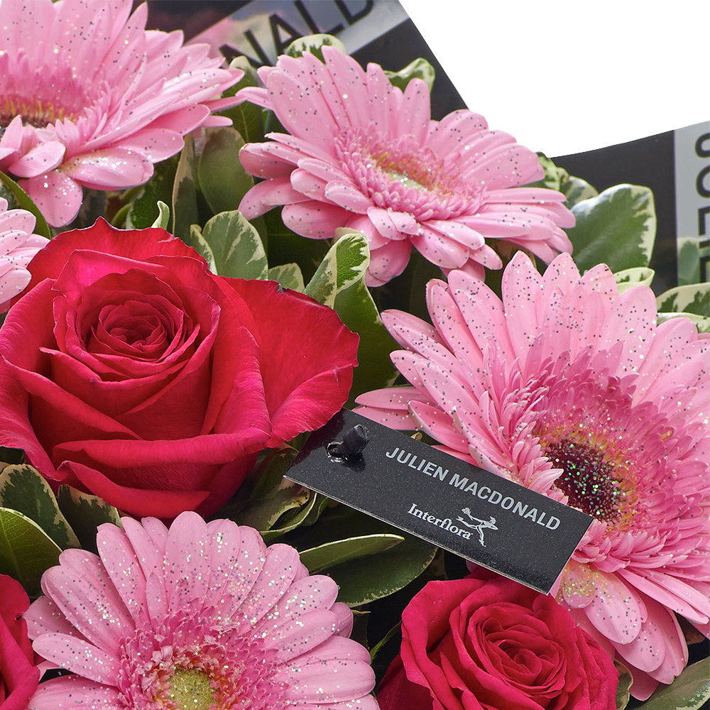 Julien Macdonald Dazzling Autumn Rose Hand tied
