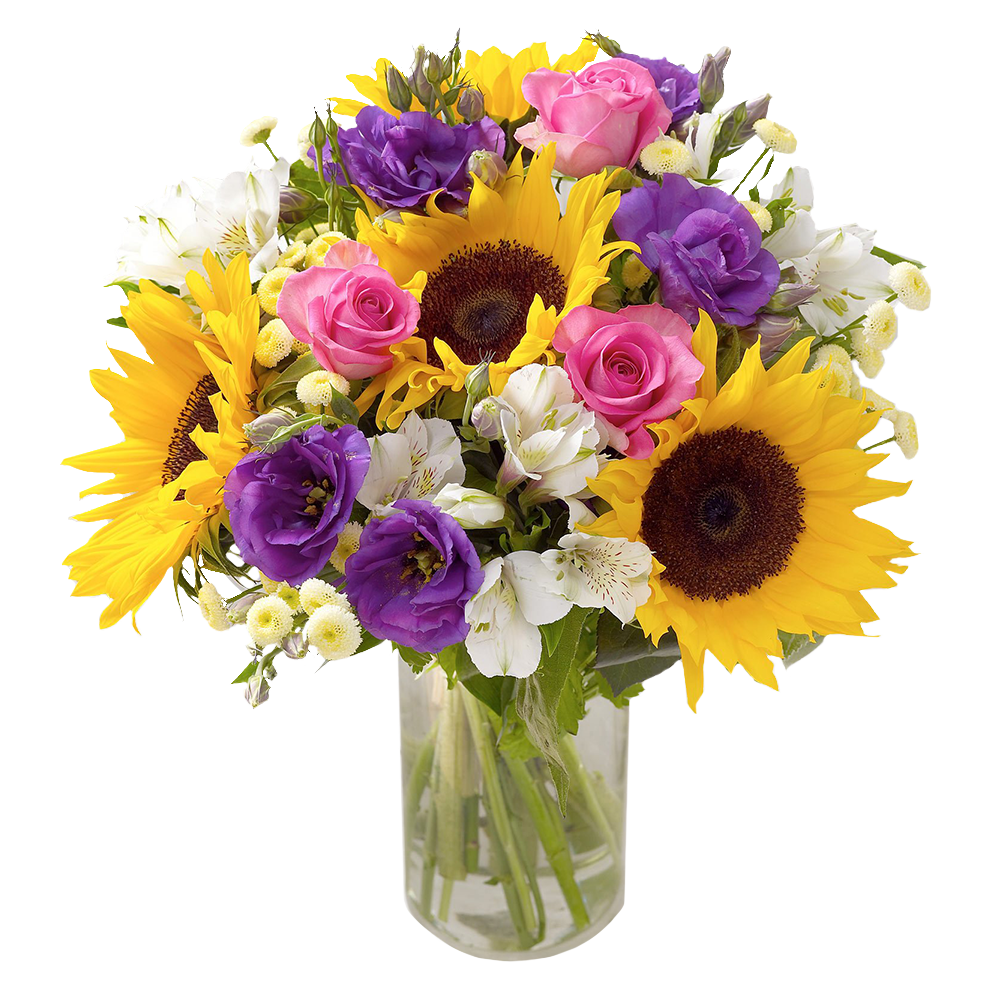 Sunflower Hand tied