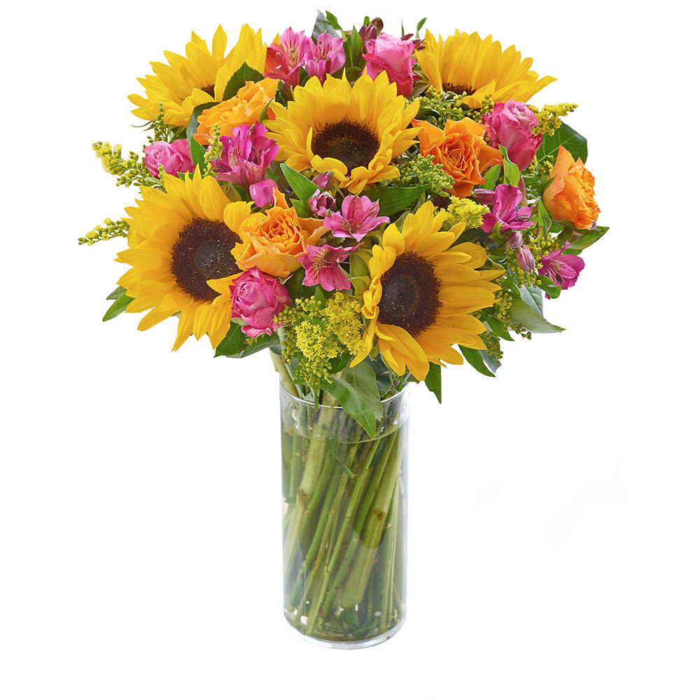 Sunflower Hand tied