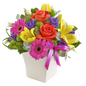 Happy Birthday Vibrant Exquisite Arrangement