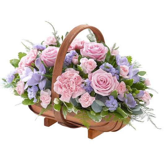 Mixed Basket Pink and Lilac