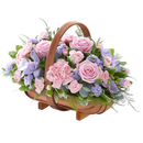 Mixed Basket Pink and Lilac