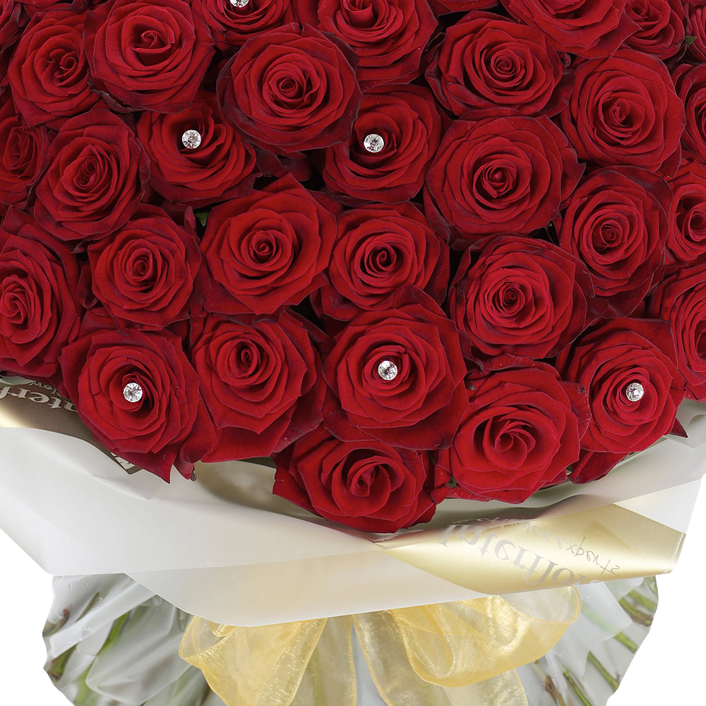 Ultimate 100 Grand Prix Rose Hand tied